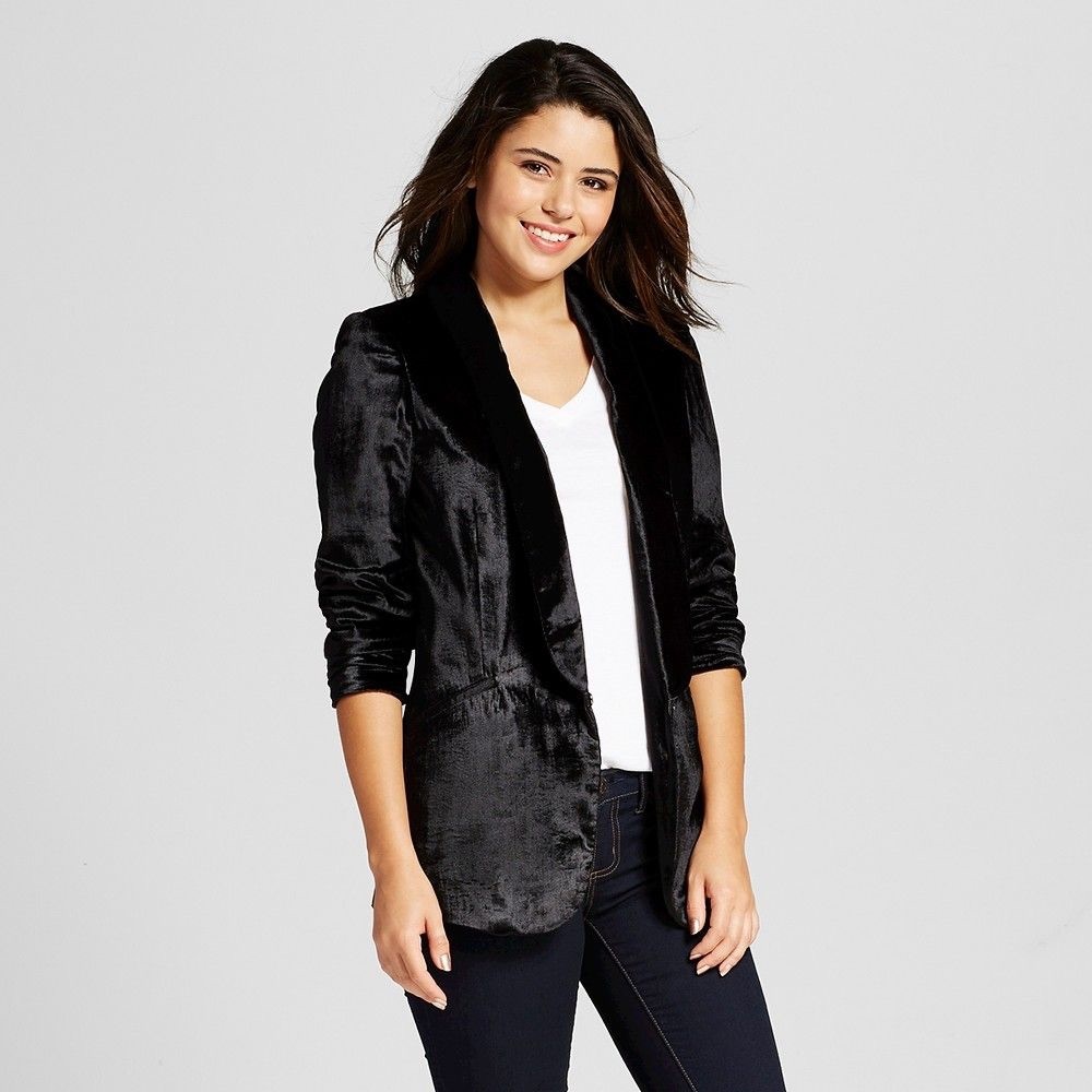 Velvet blazer